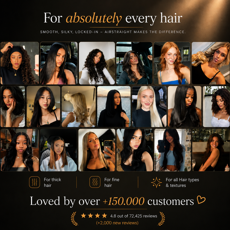 Doyoo™ Airstraight Hair Straightener with Air Technology