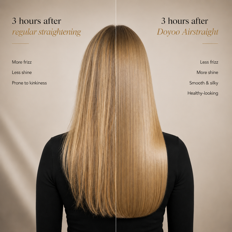 Doyoo™ Airstraight Hair Straightener with Air Technology